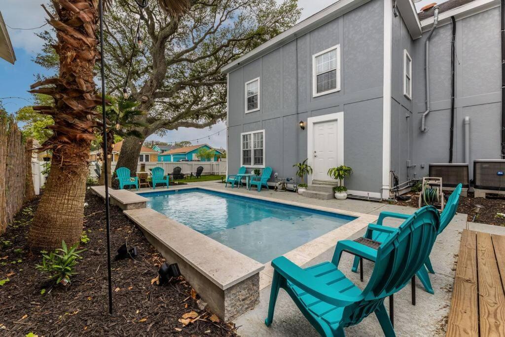 5/3 With A Heated Pool 2 Min From Beach, Updated Galveston Ngoại thất bức ảnh