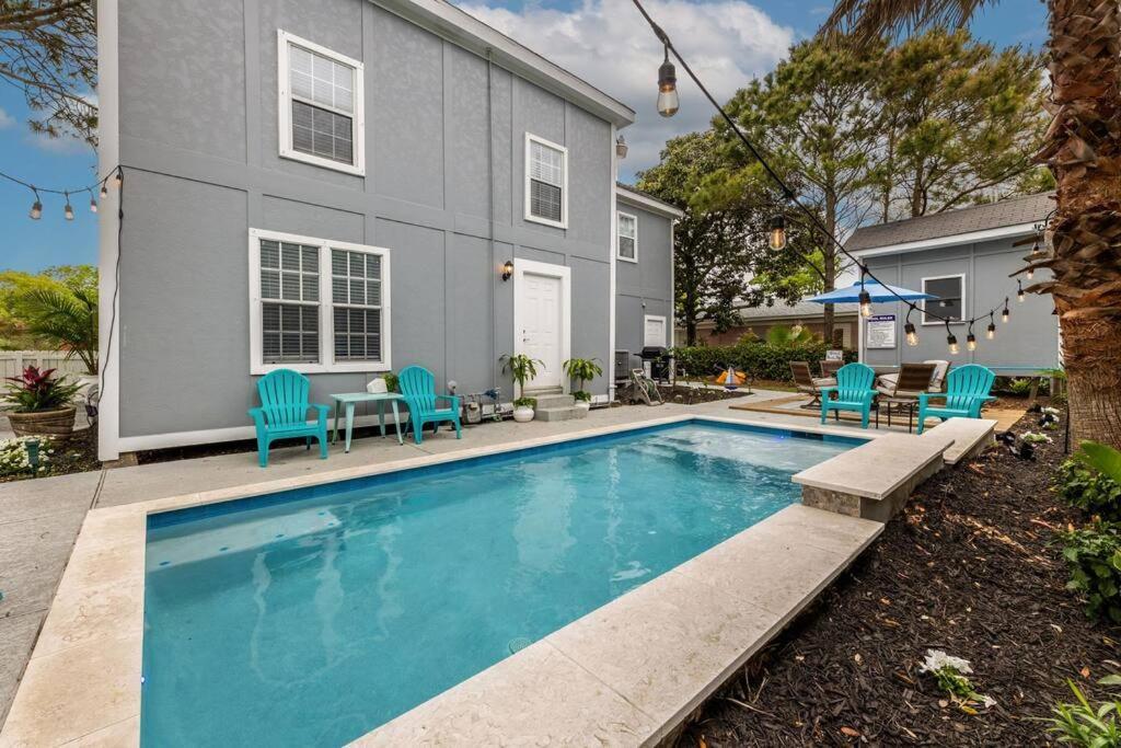 5/3 With A Heated Pool 2 Min From Beach, Updated Galveston Ngoại thất bức ảnh